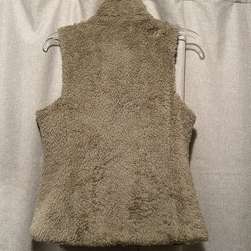 Patagonia Women's Los Gatos Fleece Vest Khaki Size Small - Picture 5 of 6